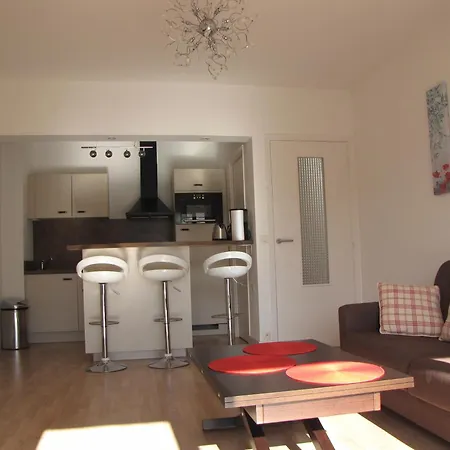 Appartement D'une A A 250 M De La Avec Jardin Clos Et Wifi *